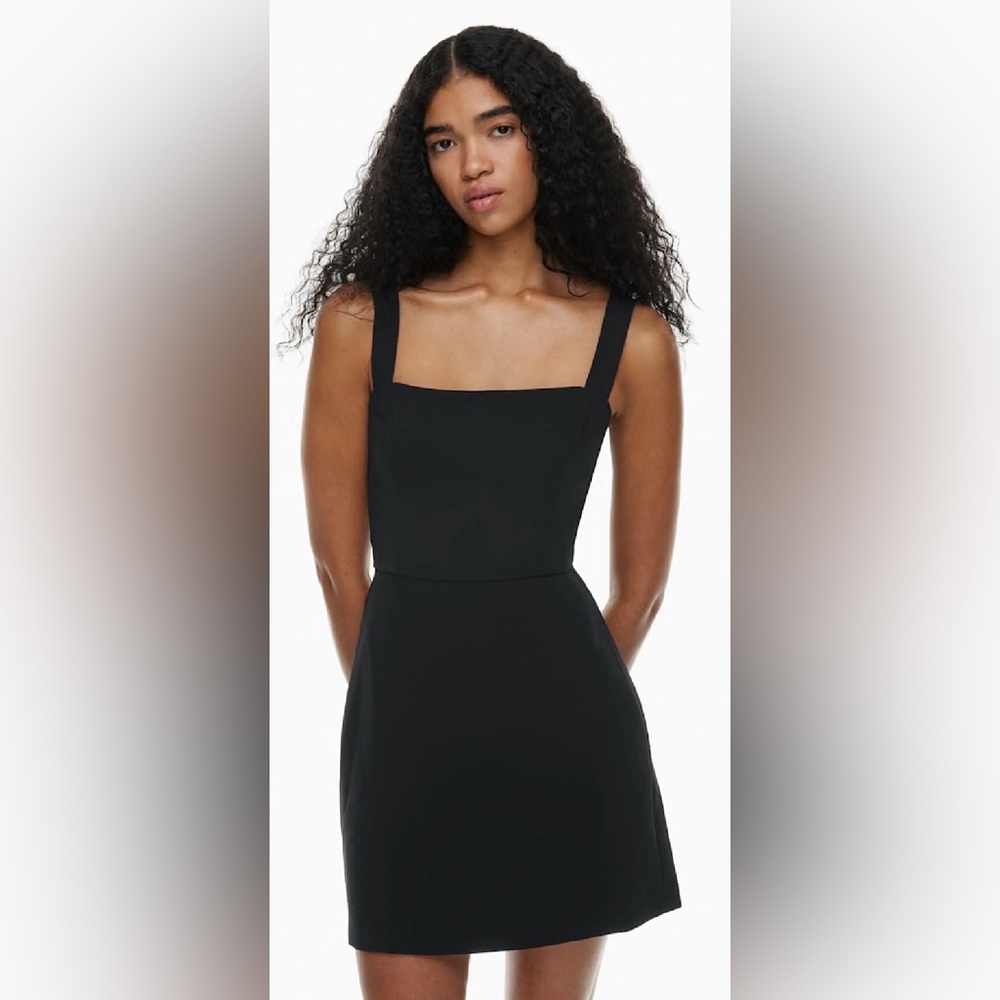 Aritzia Wilfred Aperature Tie-Back Dress